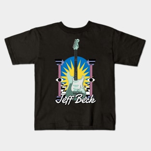 Guitar Jeff Retro Kids T-Shirt